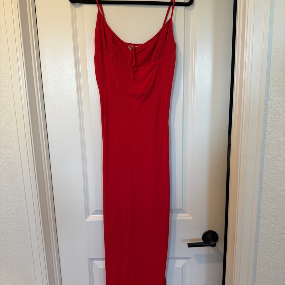 Aritzia Wilfred Red dress